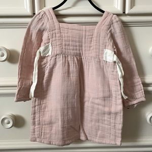 Ban girls City Mouse pink gauge dress size 12-18 month